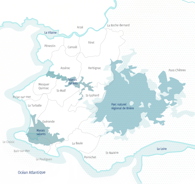 Décrypter 42+ imagen carte guérande fr.thptnganamst.edu.vn